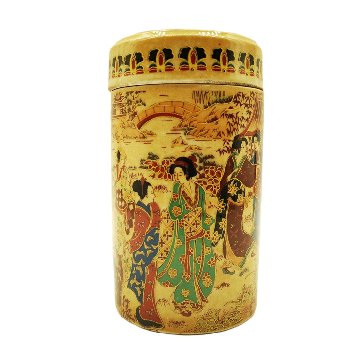 Chinese famille rose lady ceramic pot ornaments for living room Jahrriesnge porcelain of cna0127