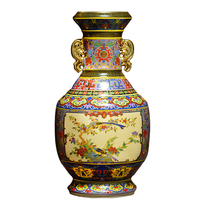 Chinese vintage enamel ceramic vases and ornaments home accessories Jahrriesnge porcelain of vase cna0154