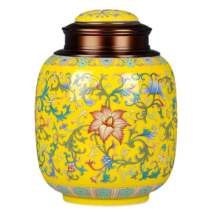 Chinese enamel sealed storage tea pots and ornament multiple styles Jahrriesnge porcelain of cna0158