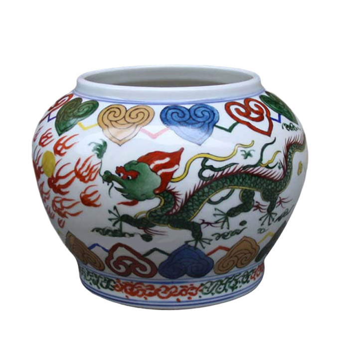 Vintage chinese ming dynasty xuan de small porcelain floral vase Jahrriesnge porcelain of vase cna0277