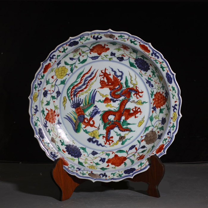 Vintage ming dynasty xuande china ornamental plate multiple styles Jahrriesnge porcelain of cna0280