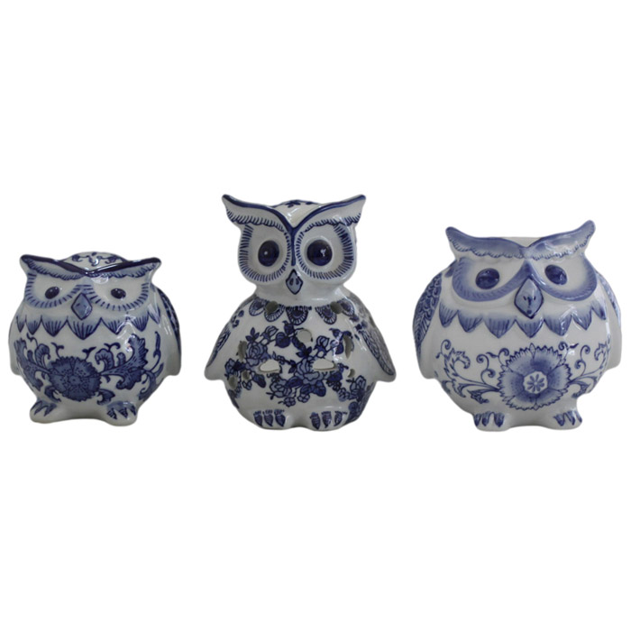 Chinese blue and white porcelain aromatherapy candle holder ornaments Jahrriesnge porcelain of cna0287