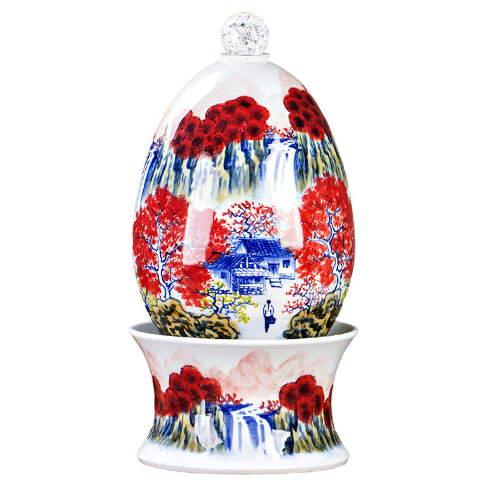 Hand painted water fountain ceramic humidifier ornaments living room Jahrriesnge porcelain of vase cna0376