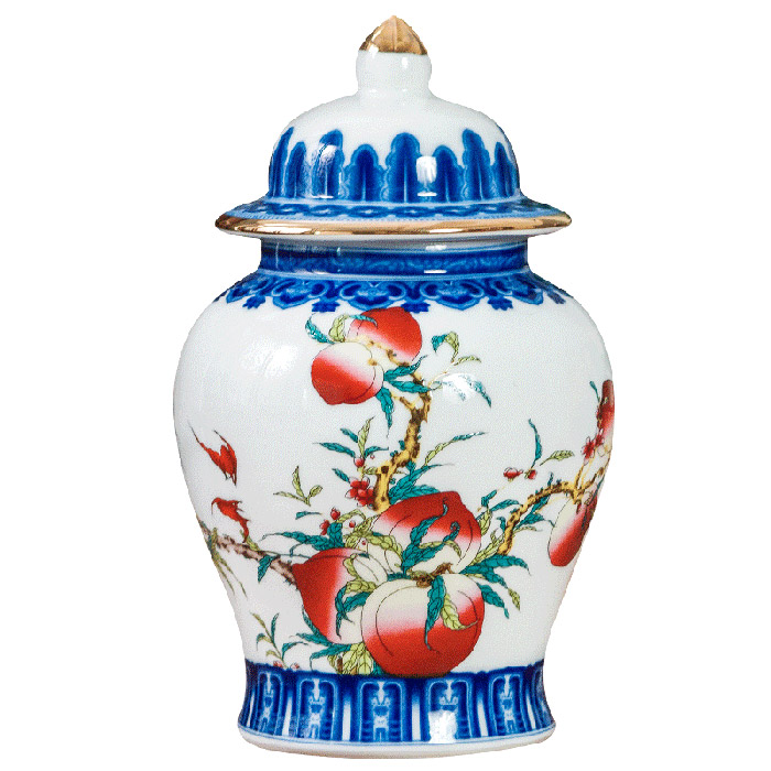 Jingdezhen vintage cremic storage jars and vases ornaments living room Jahrriesnge porcelain of vase cna0426