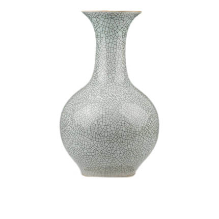 Mint cracked glaze ornamental ceramic vase Jahrriesnge porcelain of kiln crack glaze vase cna0659