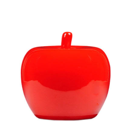 Red apple ceramic jar Jahrriesnge porcelain of red apple vase cna0727