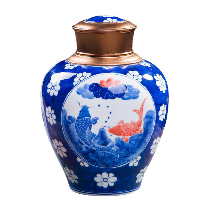 Big hand painted blue and white ceramic storage jars multiple styles Jahrriesnge porcelain of cna1158