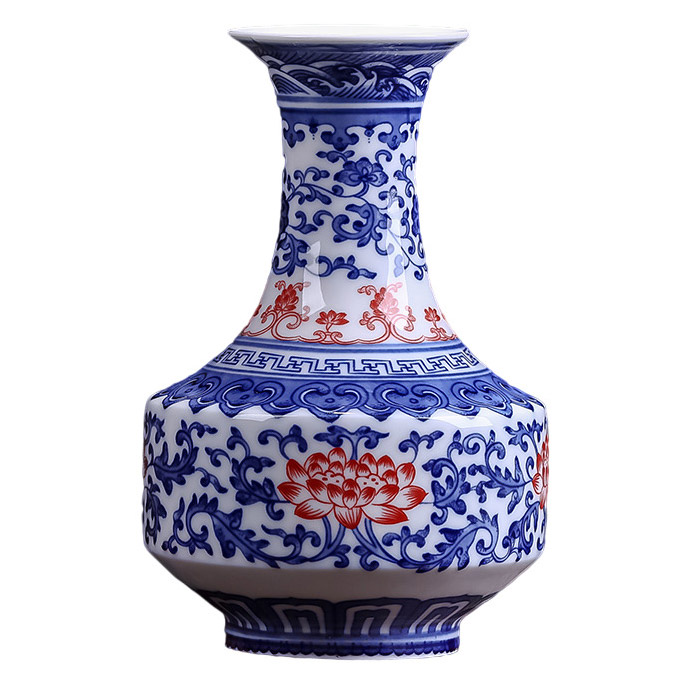 Home accessories blue and white ceramic flower vases multiple styles Jahrriesnge porcelain of vase cna1213