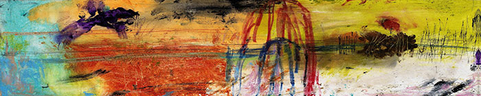 Jahrriesnge Architecture of hotel bedside long decorative painting lpf04307