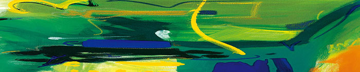 Jahrriesnge Architecture of hotel bedside long decorative painting lpf04335