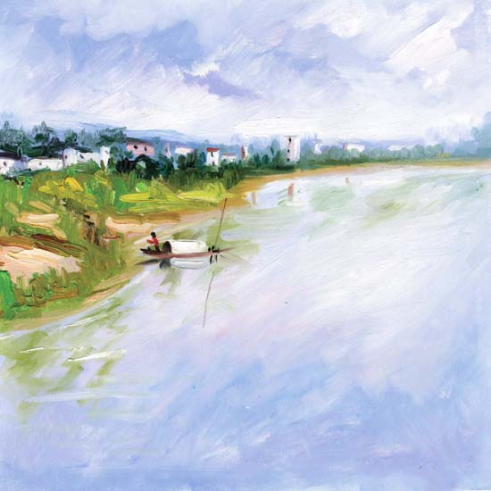 Jahrriesnge Landscape of sea lpf08409 