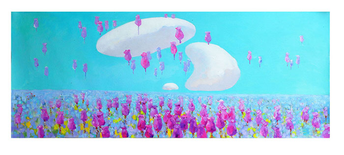 Jahrriesnge Landscape of trees lpf08720 