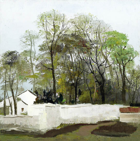 JAHRRIESNGE Landscape of trees lpf09299 