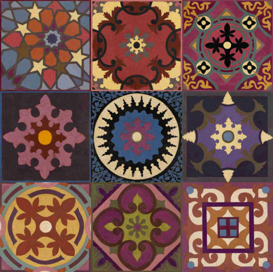 JAHRRIESNGE Abstract of pattern lpf10702 