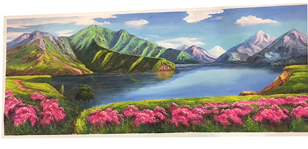 JAHRRIESNGE Landscape of montains-lpg1126 