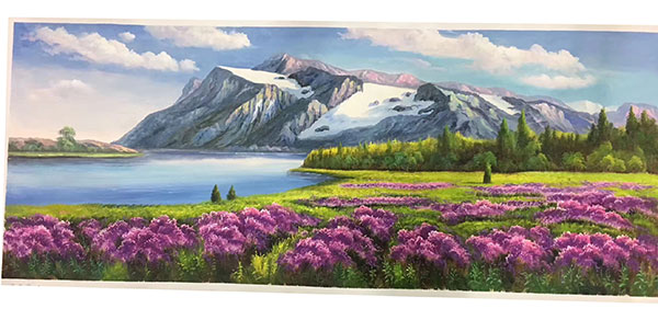 JAHRRIESNGE Landscape of montains-lpg1130 