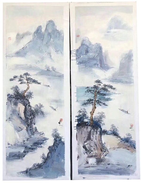 Jahrriesnge Landscape of montain-tree-lpg1453 