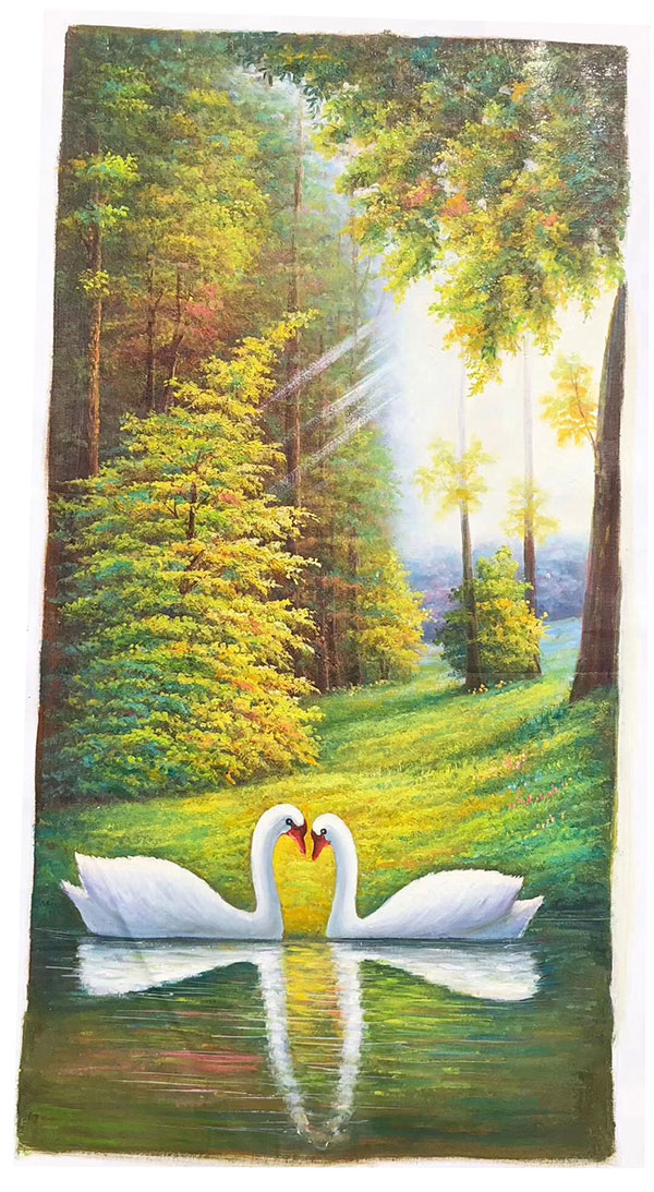 Jahrriesnge Landscape of swans-lpg1848 