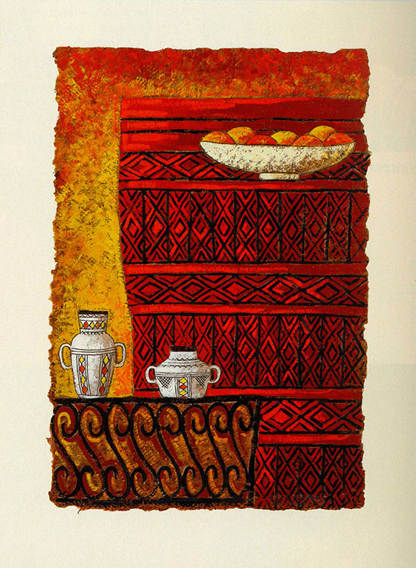 JAHRRIESNGE Abstract of pots lpg2091 